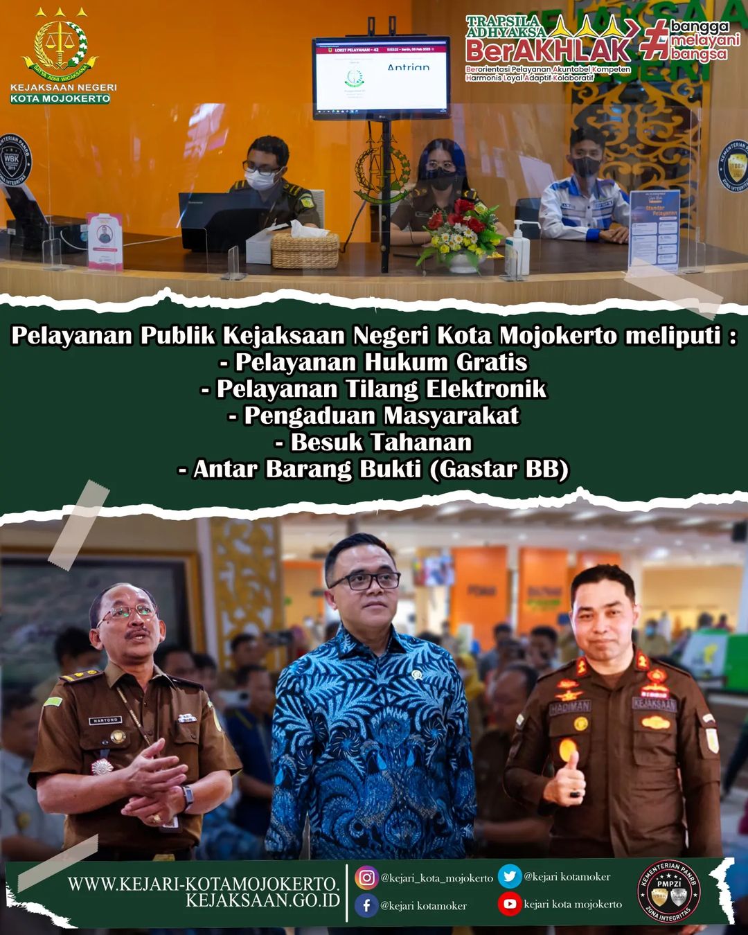 Pelayanan Publik Kejaksaan Negeri Kota Mojokerto