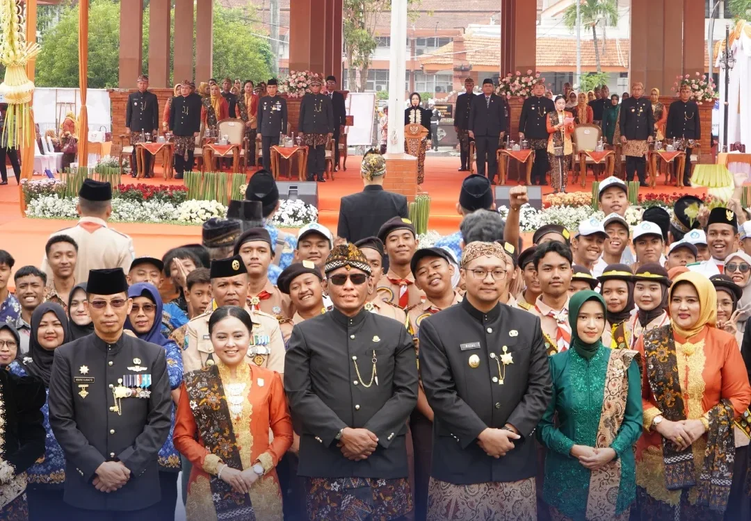 UPACARA MEMPERINGATI HARI JADI KOTA MOJOKERTO KE-107 TAHUN 2025