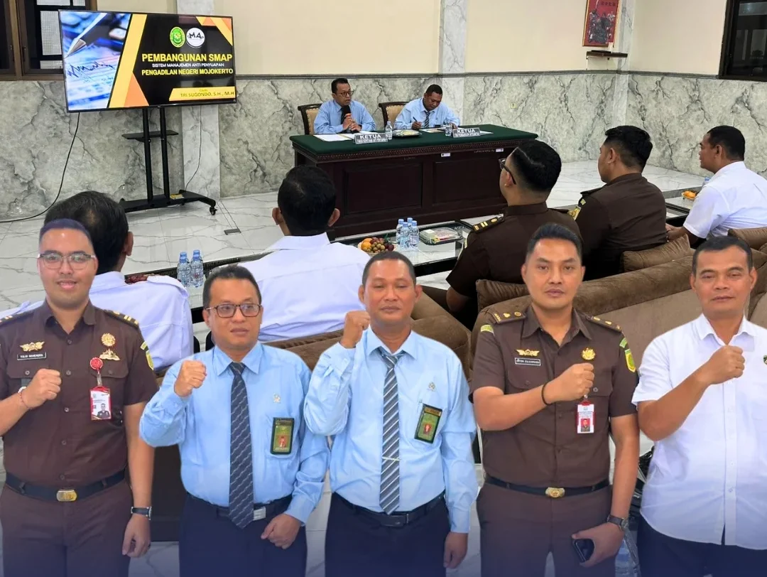 SOSIALISASI SISTEM MANAJEMEN ANTI PENYUAPAN (SMAP) DI PENGADILAN NEGERI MOJOKERTO