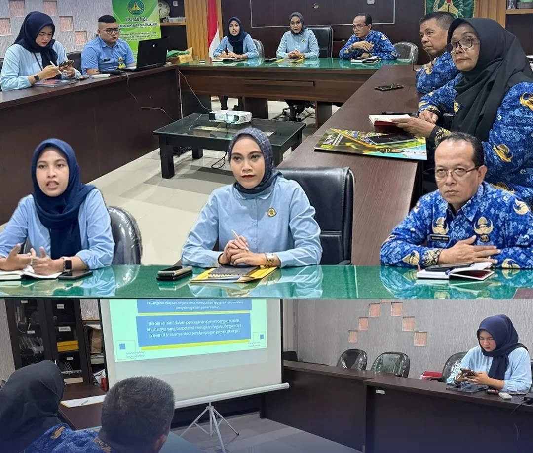 RAPAT ENTRY MEETING PADA DINAS KETAHANAN PANGAN DAN PERTANIAN KOTA MOJOKERTO