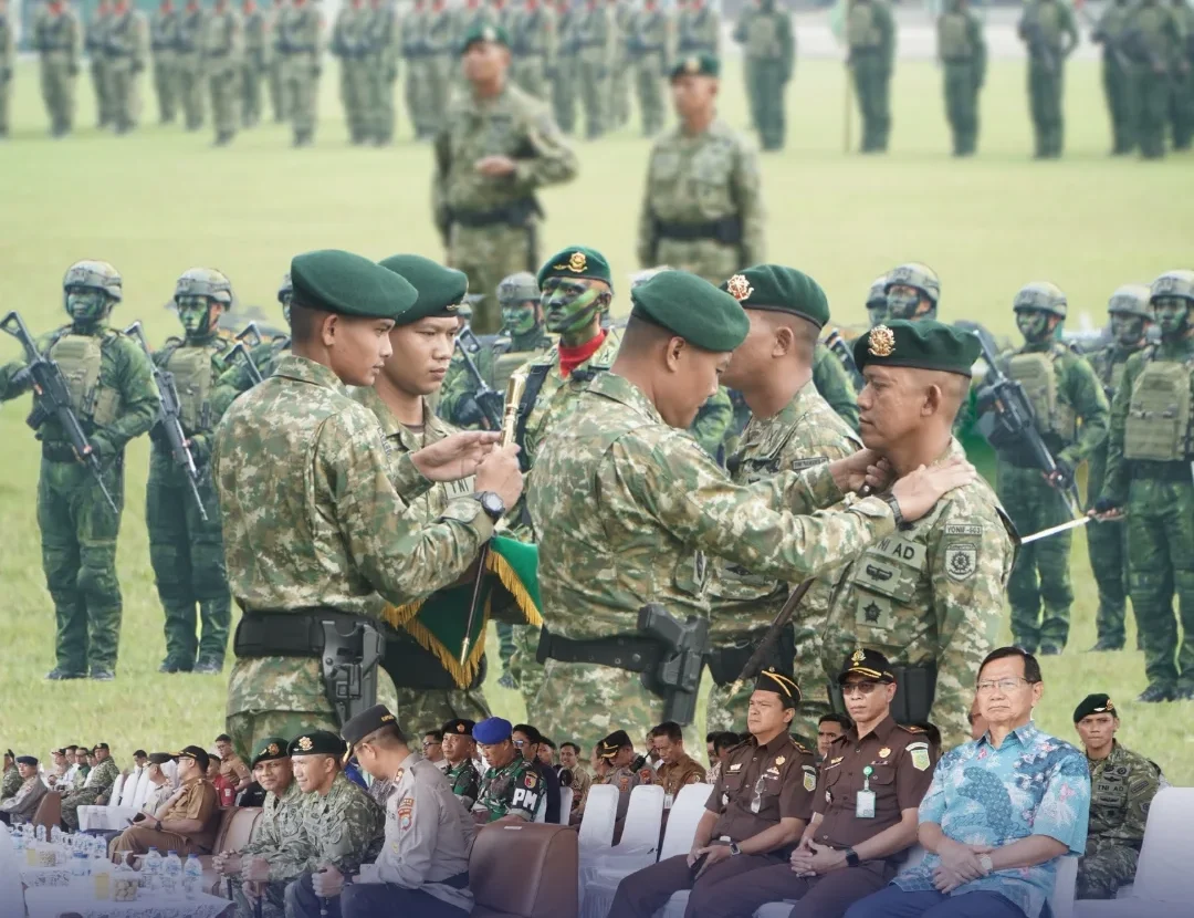 SERTIJAB DANYONIF 503/MAYANGKARA MOJOSARI