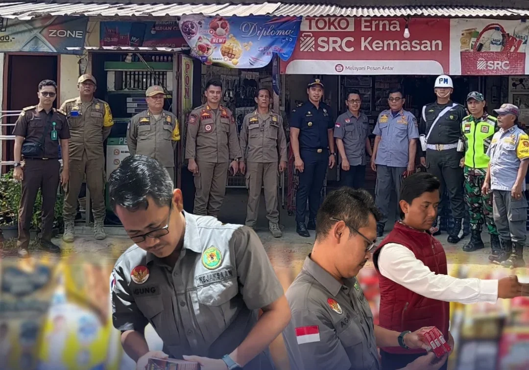 OPERASI BERSAMA PEMBERANTASAN BARANG KENA CUKAI (BKC) ILEGAL KOTA MOJOKERTO TAHUN 2025