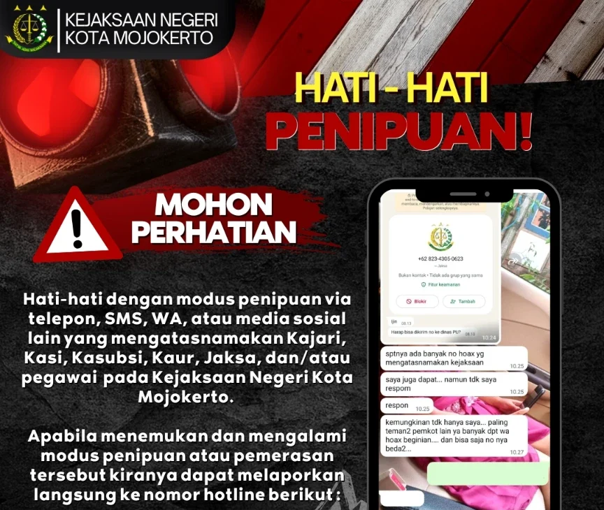 WASPADA PENIPUAN!
