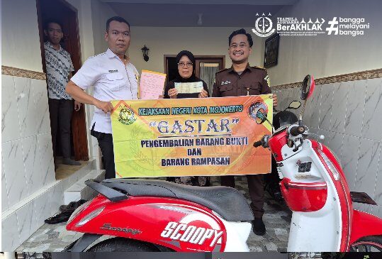 GASTAR PENGEMBALIAN BARANG BUKTI DAN BARANG RAMPASAN KEJAKSAAN NEGERI KOTA MOJOKERTO