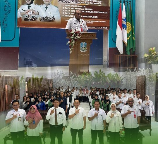 PEMBUKAAN PROGRAM PELATIHAN KERJA DAN PRODUKTIVITAS TENAGA KERJA