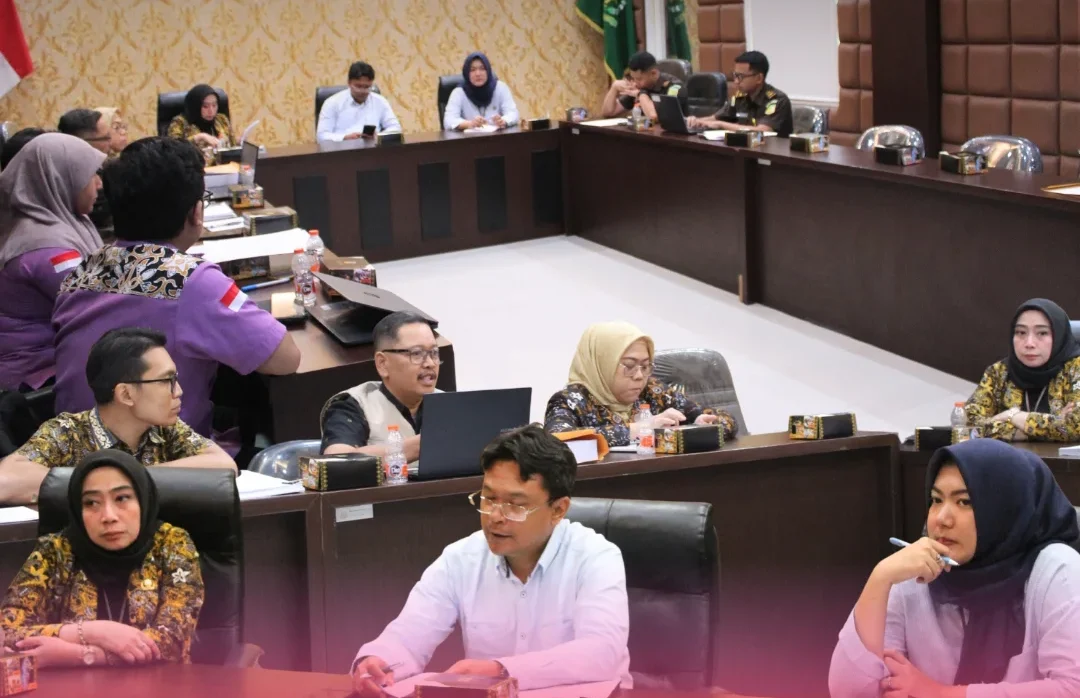 RAPAT KOORDINASI BERSAMA DINAS KOPERASI, USAHA KECIL & MENENGAH, PERINDUSTRIAN DAN PERDAGANGAN KOTA MOJOKERTO