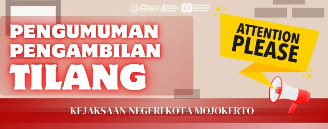 PENGUMUMAN PENGAMBILAN TILANG