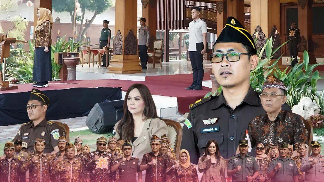 APEL PERSIAPAN PENGIBARAN BENDERA MERAH PUTIH SECARA SERENTAK DI WILAYAH KOTA MOJOKERTO