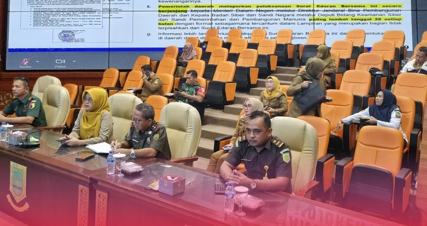 RAPAT KOORDINASI PEMBAHASAN LANGKAH KONKRET PENGENDALIAN INFLASI DAERAH TAHUN 2025