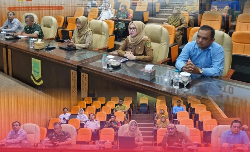 RAPAT KOORDINASI PEMBAHASAN LANGKAH KONKRET PENGENDALIAN INFLASI DAERAH TAHUN 2025