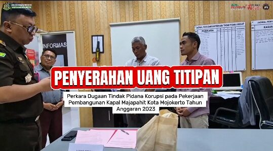 PENYERAHAN UANG TITIPAN