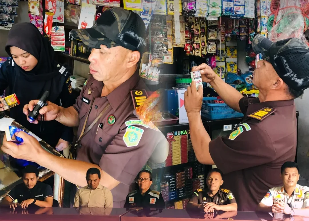 OPERASI BERSAMA PEMBERANTASAN BARANG KENA CUKAI (BKC) ILEGAL KOTA MOJOKERTO TAHUN 2025