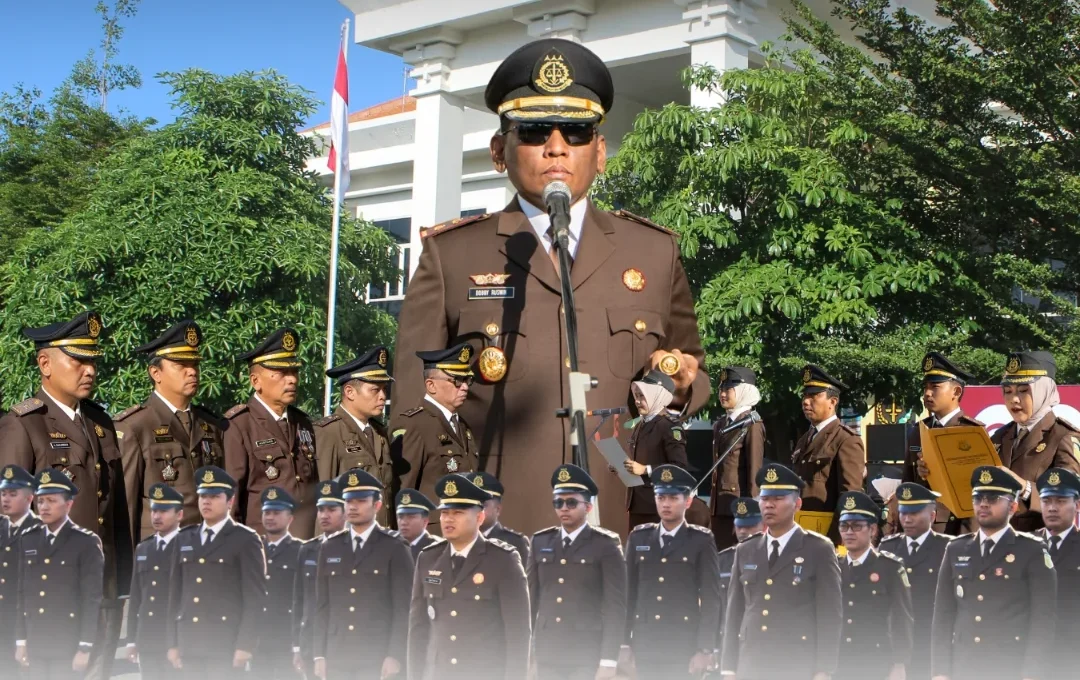 UPACARA PERINGATAN HARI LAHIR KEJAKSAAN REPUBLIK INDONESIA KE-80