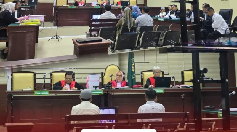 Sidang Perkara Tindak Pidana Korupsi pada Bank Perekonomian Rakyat Syariah