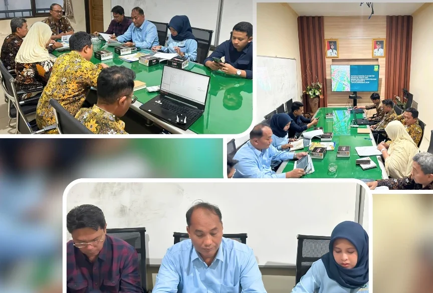 RAPAT PEMAPARAN OLEH DINAS PEKERJAAN UMUM, PENATAAN RUANG, PERUMAHAN DAN KAWASAN PERMUKIMAN KOTA MOJOKERTO