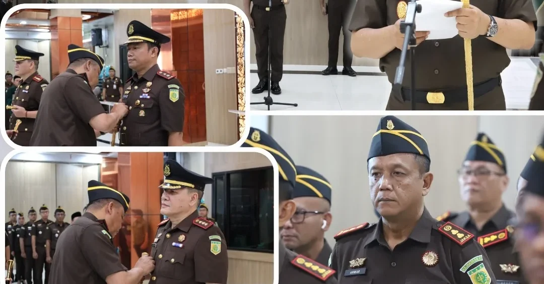 PELANTIKAN DAN PENGAMBILAN SUMPAH JABATAN PEJABAT ESELON III DI LINGKUNGAN KEJAKSAAN TINGGI JAWA TIMUR