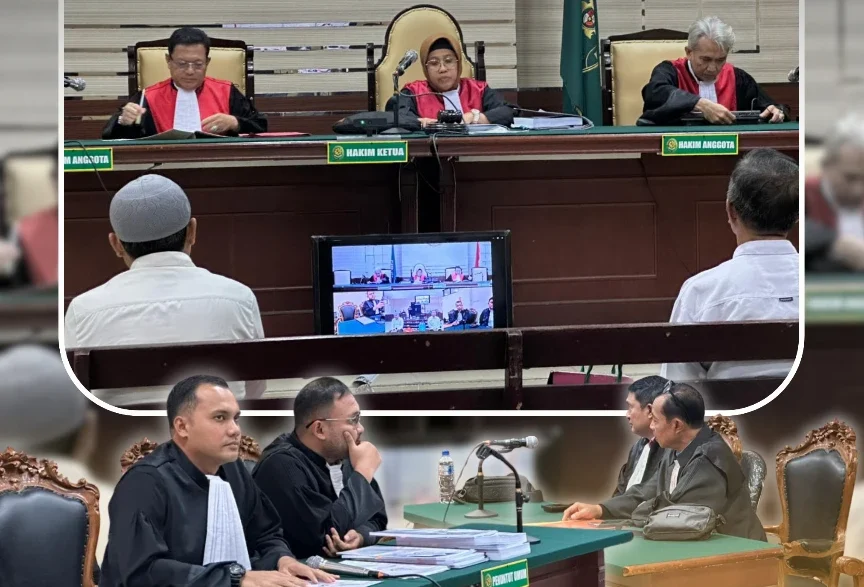 SIDANG PERKARA TINDAK PIDANA KORUPSI PADA BANK PEREKONOMIAN RAKYAT SYARIAH KOTA MOJOKERTO DENGAN AGENDA REPLIK DAN DUPLIK