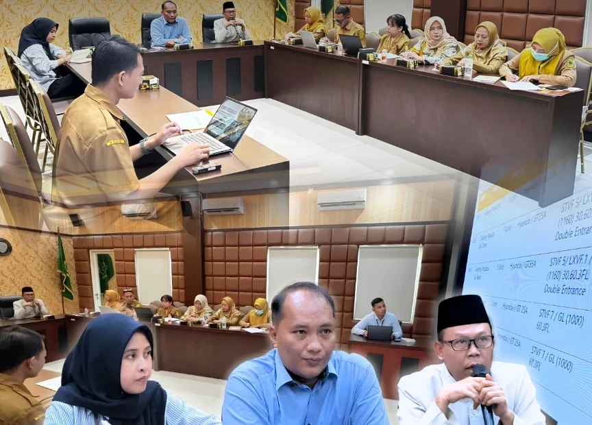RAPAT PEMAPARAN OLEH RSUD WAHIDIN SUDIROHUSODO KOTA MOJOKERTO
