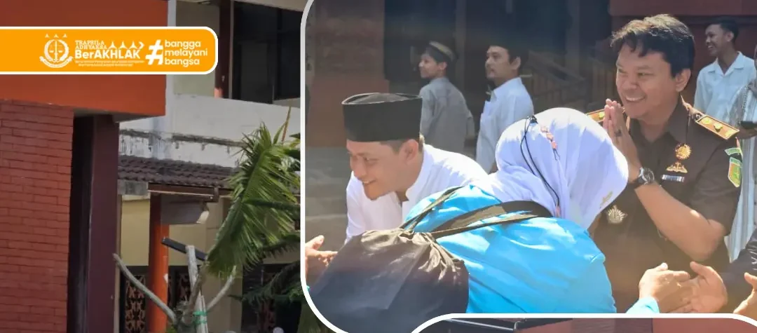 PENYAMBUTAN KEDATANGAN JAMAAH HAJI KOTA MOJOKERTO TAHUN 1447 H/2026 M
