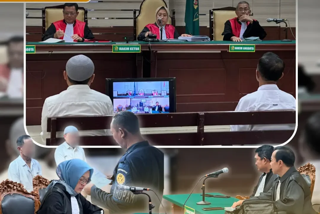 SIDANG PERKARA TINDAK PIDANA KORUPSI PADA BANK PEREKONOMIAN RAKYAT SYARIAH KOTA MOJOKERTO DENGAN AGENDA DUPLIK