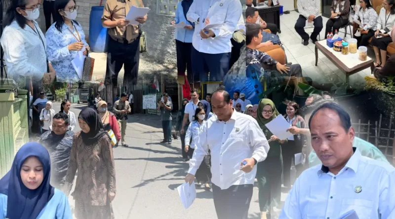JAKSA PENGACARA NEGARA PADA KEJAKSAAN NEGERI KOTA MOJOKERTO MELAKSANAKAN SIDANG PERDATA DENGAN AGENDA PEMERIKSAAN SETEMPAT.