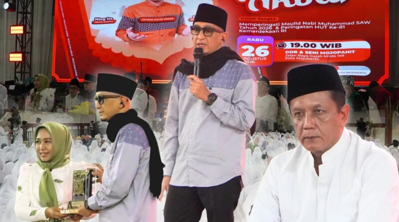 PENGAJIAN AKBAR DALAM RANGKA MEMPERINGATI MAULID NABI MUHAMMAD SAW DAN PERINGATAN HUT RI KE – 81 TAHUN 2026 BERSAMA PENCERAMAH AGAMA USTADZ ZACKY MIRZA